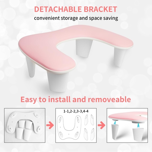 Arm Rest for Nails Tech, Professional Salon Manicure Arm Rest Cushion - Picture 6 of 12